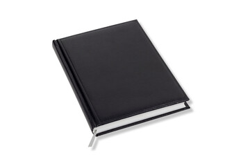 book or notebook, hardback isolated from background, on white background
