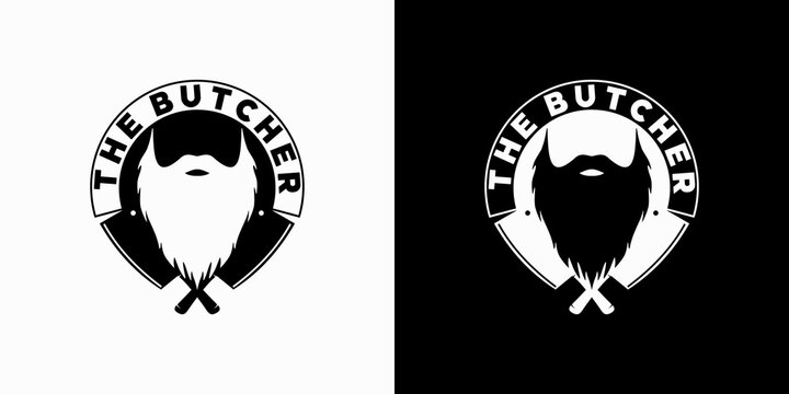 butcher logo vintage inspiration