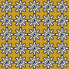 seamless pattern with circles
