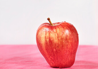  Red apple studio shot