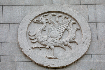 Chinese classical architecture, structure, close-up photo