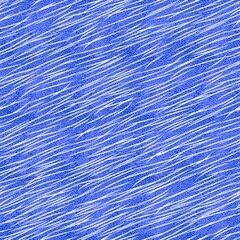 Blue metallic animal print. Stylized animal fur seamless pattern.