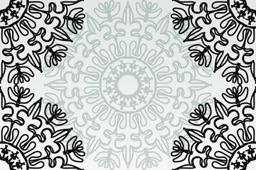 Abstract background with mandala