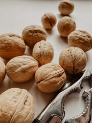 walnuts and nutcracker