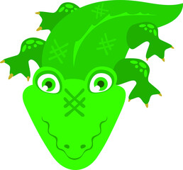 Crocodile vector illustration