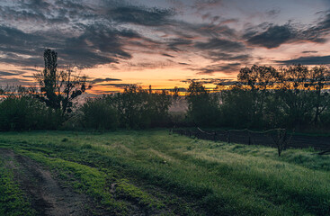 Magic sunrise