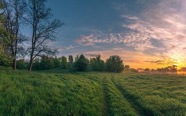 Obraz premium Magic sunrise