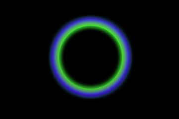 Space design, neon button, glowing circle illustration,  vector sphere, eclipse pattern