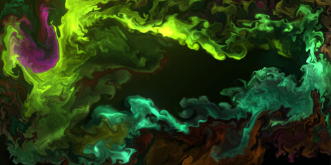 abstract colorful background of water, Fluid ink abstract background. art for design