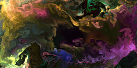 abstract colorful background of water, Fluid ink abstract background. art for design