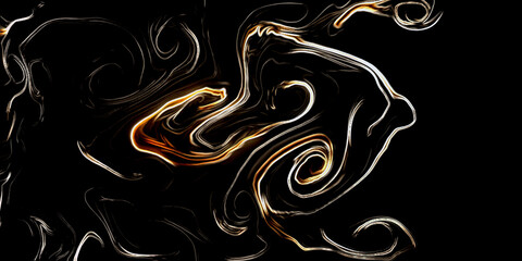 abstract bokeh background with space, abstract  magic smoke and sparks, neon