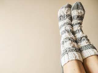 legs in black stockings