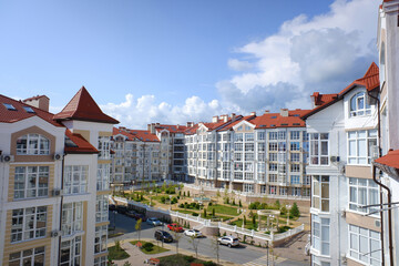 modern residential complex in Gelendzhik, Black sea coast