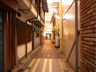 商店街の裏路地