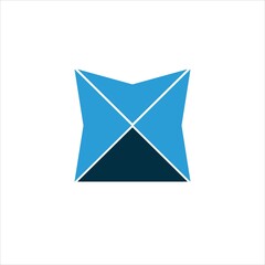 mail logo vector template icon