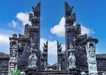 Pura Besakih temple in Bali, Indonesia.