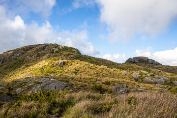 landscape in the mountains