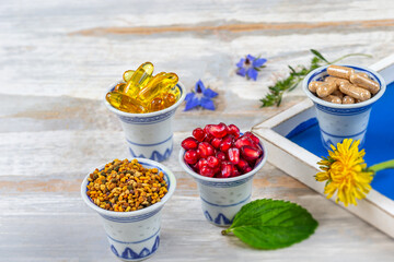 generic and conceptual image,Food supplements and the like