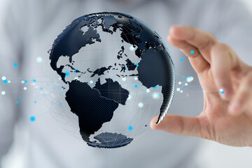 Business concept of Global network connection