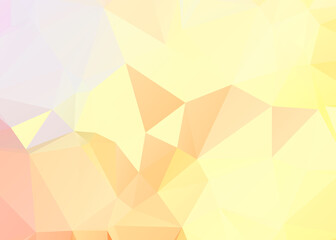 Simple brown yellow background consisting Abstract triangle