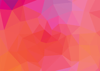 abstract orange background from crystal, you can change Vector art.