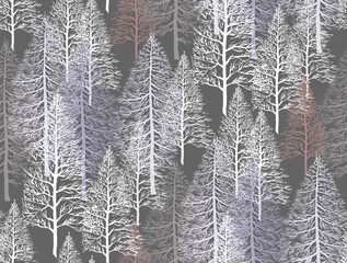 Winter Season Merry Christmas Seamless Patterns - 469905938
