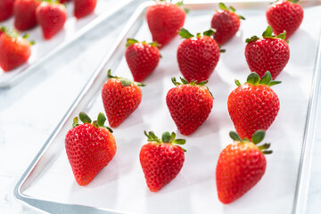 Chocolate dipped strawberries