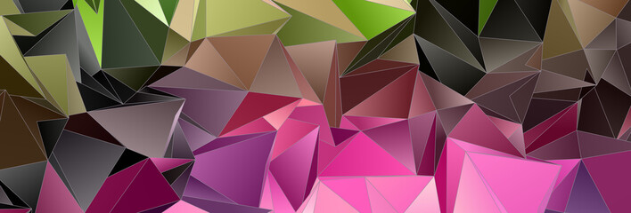 Obraz premium Abstract Low-Poly background. triangulated texture. Design 3d. Polygonal geometrical pattern. Triangular modern style
