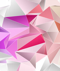 Abstract Low-Poly background. triangulated texture. Design 3d. Polygonal geometrical pattern. Triangular modern style