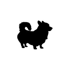 Dog silhouette. Breeds