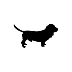 Dog silhouette. Breeds