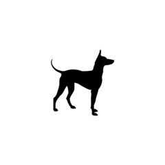 Dog silhouette. Breeds
