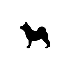Dog silhouette. Breeds