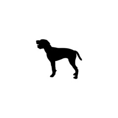 Dog silhouette. Breeds