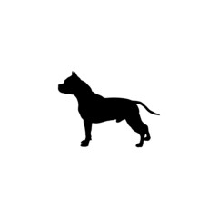 Dog silhouette. Breeds
