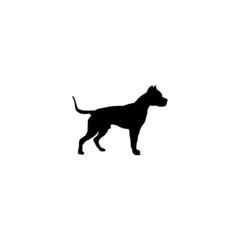 Dog silhouette. Breeds