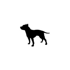 Dog silhouette. Breeds