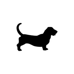 Dog silhouette. Breeds