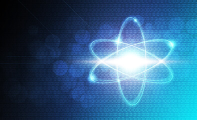 atomo, fisica energia, nucleare, energia atomica © xyz+