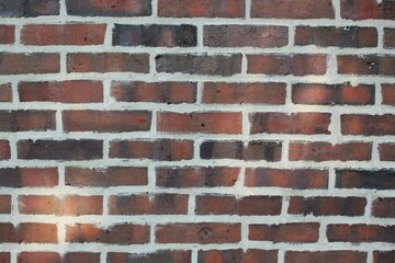 red brick wall