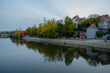 Obraz premium view of the town