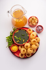 Panipuri or golkappa or fhuchka or gupchup