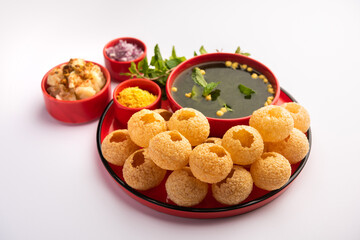 Panipuri or golkappa or fhuchka or gupchup