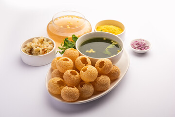 Panipuri or golkappa or fhuchka or gupchup