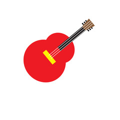 guitar vector illustration or image