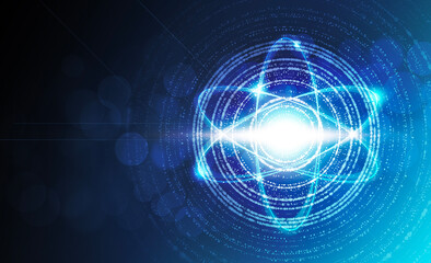 atomo, fisica energia, nucleare, energia atomica