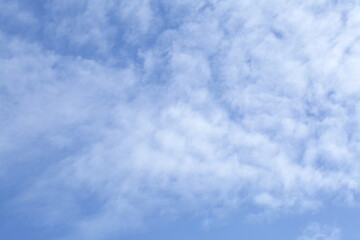 Environment abstract  concepts- blue sky with white clouds.