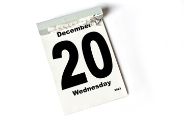 20  December 2023
