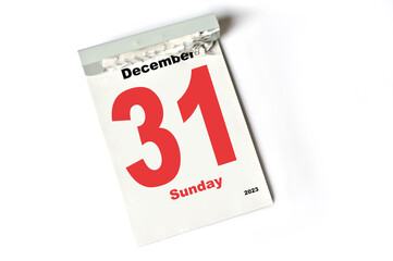 31  December 2023