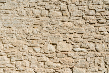 Detail photo of old stone wall. Texture